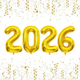 40in 2026 Number Balloons Happy New Year Graduation Party Decorations