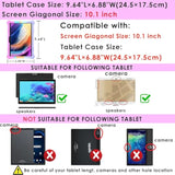 Silicone Case Compatible With Dragon Touch Notepad K10, 10 Inch Universal Tabl