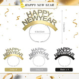 36pcs New Year Party Supplies Gold Silver Noise Makers Headbands