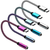 Usb Type C To 3.5Mm 4Pack Female Headphone Jack Adapter: Type C To Aux Audio Cable Cord Compatible With Samsung Galaxy S22+ S21 Ultra S20 S10 S9 Note 20 10, Google Pixel 6 Pro/5/4/3/2