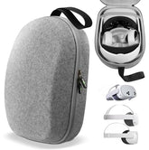 Carrying Case For Meta Quest 3S/Quest 3/Quest 2, Vr Headset, Controller, Offical Original Head Strap Accessories, Premium Hard Felt Fabric With Lightweight Protection For Travel Storage