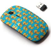 2.4G Wireless Mouse With Cute Pattern Design For All Laptops And Desktops With Nano Receiver - Rubber Duck Art