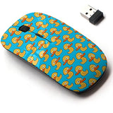 2.4G Wireless Mouse With Cute Pattern Design For All Laptops And Desktops With Nano Receiver - Rubber Duck Art