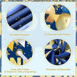 We Appreciate You Banner Thank You Banner Decorations Thank You for All You Do Backdrop for Teacher Employee Staff Doctors Nurse Poaster Volunteer Appreciation Week Party Decor - Blue Gold