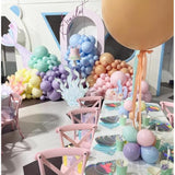 120pcs Pastel Balloon Garland Kit in Macaron Colors for Baby Shower Parties