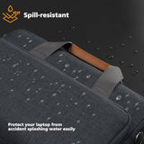 Laptop Bag Case 14 Inch Computer Shoulder Sleeve For 15" Macbook Air M4/Ideapad Flex 5/Lenovo Yoga Slim 7X & 7I Pro X/Ideapad Slim 3I/14.5" Dell Xps 14/14.2" Huawei Matebook Gt 14/Hp/Asus,Grey
