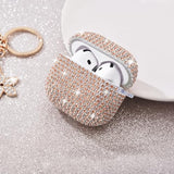 Cute Jewelry Case For Airpods 4 Cases 2024 Cover Women, Sparkly Air Pods 4 Gen Case Hard Tpu Airpod Cases 4Th Generation Glitter Ipods 4 Cas With Bling Keychain For Ipods Earbuds Airpods 4Th