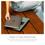 Native Union W.F.A MacBook Sleeve 14" – Minimalist Slim Sleeve Made of Recycled Materials with 360-Degree Protection – Compatible with MacBook Pro 14” M4 (2024), Pro 13” M2 & Air 13" M2 – Slate Green