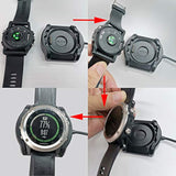 For Garmin Fenix 3/Fenix 3 Hr/Quatix 3/Tactix Bravo Charger Charging Dock Sync Data Cable 120Cm/3.93 Ft Cable Length For Fenix 3 Heart Smart Watch
