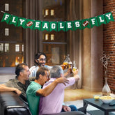 Fly Eagles Fly Banner, Eagles Birthday Party and Game Day Football Decorations