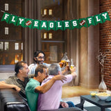 Fly Eagles Fly Banner, Eagles Birthday Party and Game Day Football Decorations
