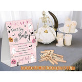 Bear Baby Shower Decorations - Gender Neutral & Fall Themed, Includes Don'T Say Baby Game & Small Clothespin Game For 50 Guests