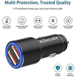 Car Charger Fast Charging For Moto G Stylus 5G 2021 2020/Power 2021 2022 2023,G100/G Pure/G Play/G Fast/G7 Play Power,Edge 2021 2020/Z4 Z3,One 5G Ace,30W Adapter Quick Charge 3.0+6Ft Usb Cable