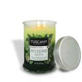 Tuscany Candle Woodland Path Long-Lasting Scented Jar Candle, 18 oz