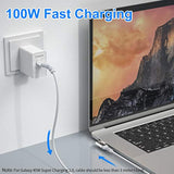 Usb C To Usb C Cable Right Angle 90 Degree 3Ft 100W 5A Pd Fast Charge Type-C 2