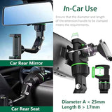 360 Degree Rotating , Multifunctional Mount for All Smartphones