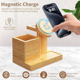 Wireless Charger For Apple Charging Station - Charging Station For Multiple Devices With Pd 22.5W Adapter, For Iphone 16 15 14 13 12 Series, For Iwatch 2-10, For Airpods Pro (Otho-Cw01)