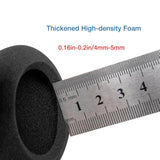 3 Pairs Thickened Foam Ear Pads Compatible With Cadillac Escalade,Escalade-Esv,Srx,Ct5,Ct6,Xt5,Xts,Chevrolet,Buick, Gmc,Wireless Headphone Entertainment Dvd Systems Headset Cushion Earpads