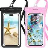 Waterproof Phone Pouch, Universal Waterproof Phone Case, Dry Bag Outdoor Beach Bag for iPhone 15 14 13 12 11 Pro Max XR SE XS 8 7 6S Plus, Galaxy