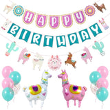 Llama Birthday Decorations, Llama Party Decorations, Llama Happy Birthday Banner | Llama Decorations | Llama Party Supplies | Peruvian Decor, Fiesta Birthday Decorations, Cinco De Mayo Birthday