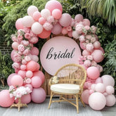 Pastel Pink Balloon Garland Kit Assorted Sizes for Baby Shower, Birthday & Party Decor