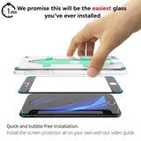 Premium Screen Protector For Iphone Se 2022, Se 2020, Iphone 7, Iphone 8 (4.7') Tempered Glass 3D Full Coverage With Easy Installation Tray Kit, 2 Pack