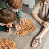 2 Pcs Merry Christmas Wood Cutting Board With Ribbon Xmas Tree Kitchen Charcuterie Board Serving Platter Tray For Winter Home Party Gift Decor