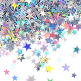 6000 Pcs Glitter Star Confetti With Diamond, 60G/2 Ounce 6Mm Christmas New Year Metallic Foil, Star Confetti For Party Wedding Decorations, Twinkle Sequins Scatter Star Confetti