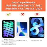 Compatible With Ipad Mini 6 Clear Case, Ultra-Thin Transparent Soft Tpu Back C