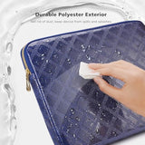 14 Inch Laptop Sleeve Case For 14" Macbook Pro M4 M3 M2, Surface Laptop Studio 2, Thinkpad E14 Gen 6, Ideapad 3I, Xps 14, Inspiron 14, Yoga Pro 7 Gen 9, Blue Sparkling Laptop Cover