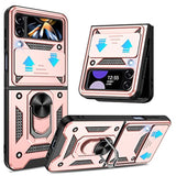 Samsung Galaxy Z Flip 4 Case with Slide Camera Cover