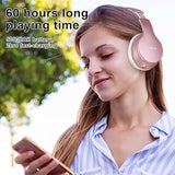 B9 Wireless Headphones Over-Ear, 60 Hours Playtime Lightweight Folding Hi-Fi S