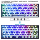 Gk61X V3 Pcb Plate Case For 60% Keyboard Custom Hot Swappable Rgb Keyboard Diy