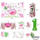 One In A Melon Party Decorations, Watermelon First Birthday Party Supp