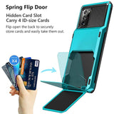 Galaxy Note 20 Ultra 5G Wallet Case with Card Holder, Sky Blue