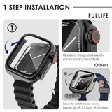 2 in 1 Apple Watch Case Compatible with Apple Watch Series 6 40mm and Apple Watch Series 5 40mm