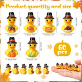 Fall Decor- 300 Hours Rechargeable Flickering Flameless Wax Pumpkin Candles