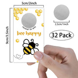 Bee Theme Party Scratch Off Game Cards?32 Pcs?Baby Shower Games Festive Raffle Tickets Class Reunion Scratch Off Game Cards Christmas Family Holiday Games Supplies For Kids Adults