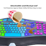 Silicone Keyboard Cover For Logitech K350 Mk550 Mk570 Wireless Wave Keyboard,
