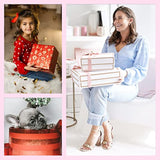 08806/00-250 Double Face Satin Ribbon 1/4" X 100 Yd Red Ribbon For Gif