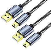 Mini Usb Cable Braided Usb 2.0 Type A To Mini B Cable Braided Charging Cord Co