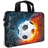 11.6" 12 Inch Laptop Case Neoprene Notebook Carrying Pouch Chromebook Bags Laptop Sleeve Ultrabook Case Tablet Cover Fit Apple Macbook Air Hp Dell Lenovo Asus Samsung (Soccer)