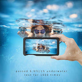 For Samsung Galaxy S10E Case, Ip68 Waterproof Dustproof Case With Built-In Screen Protector, Heavy Duty Full Body Protective Clear Back Phone Cover For Galaxy S10E, Black