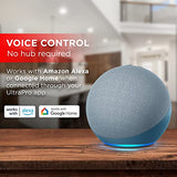 Smart Plug Wifi Outlet With Tether, Dual Smart Outlet, Smart Home, Smart Switch, Works With Alexa, Google Home, No Hub Needed, On/Off Switch, Easy To Use App, Remote Control Outlet, 60343