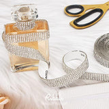 Self Adhesive Crystal Rhinestone Strips Diamond Ribbon,Rhinestone Stic