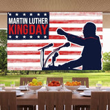 Martin Luther King Day Decorations Dr Martin Luther King Photo Booth Backdrop MLK Day Speech Scene School Classroom Bulletin Board Decor
