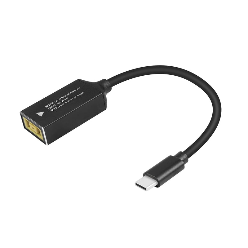 Pd65W Lenovo Square Mouth To Usb-C Charging Cable Lenovo Square Mouth To Type-