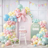 Patel Balloon Garland Arch Kit, 138 Pcs Macaron Pink Yellow Green Blue Pastel Rainbow Colorful Balloon For Easter Spring Baby Shower Wedding Birthday Party Decorations