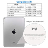 JETech Screen Protector for iPad (9.7-Inch, 2018/2017 Model, 6th/5th Generation), iPad Air 1, iPad Air 2, iPad Pro 9.7-Inch, Tempered Glass Film