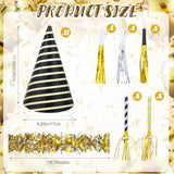 36 Pcs New Year 2026 Party Supplies Hats Noise Makers Blowers